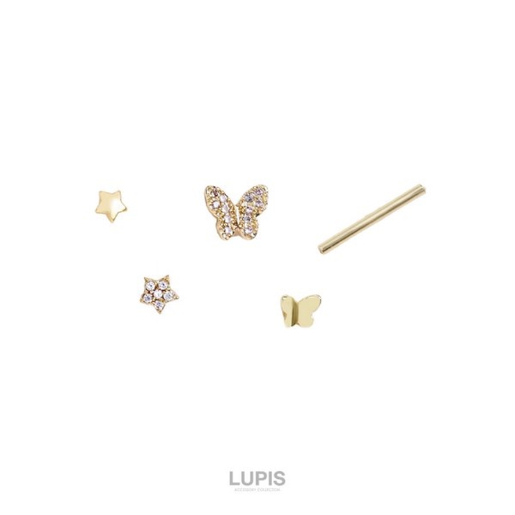 シンプルフェミニンピアスセット【S925ポスト】 | LUPIS | 詳細画像4 