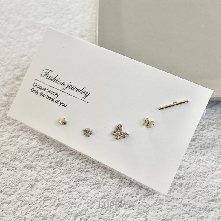 シンプルフェミニンピアスセット【S925ポスト】 | LUPIS | 詳細画像6 