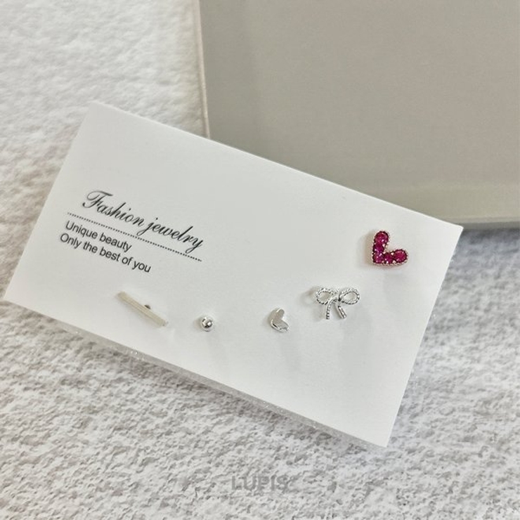 シンプルフェミニンピアスセット【S925ポスト】 | LUPIS | 詳細画像7 