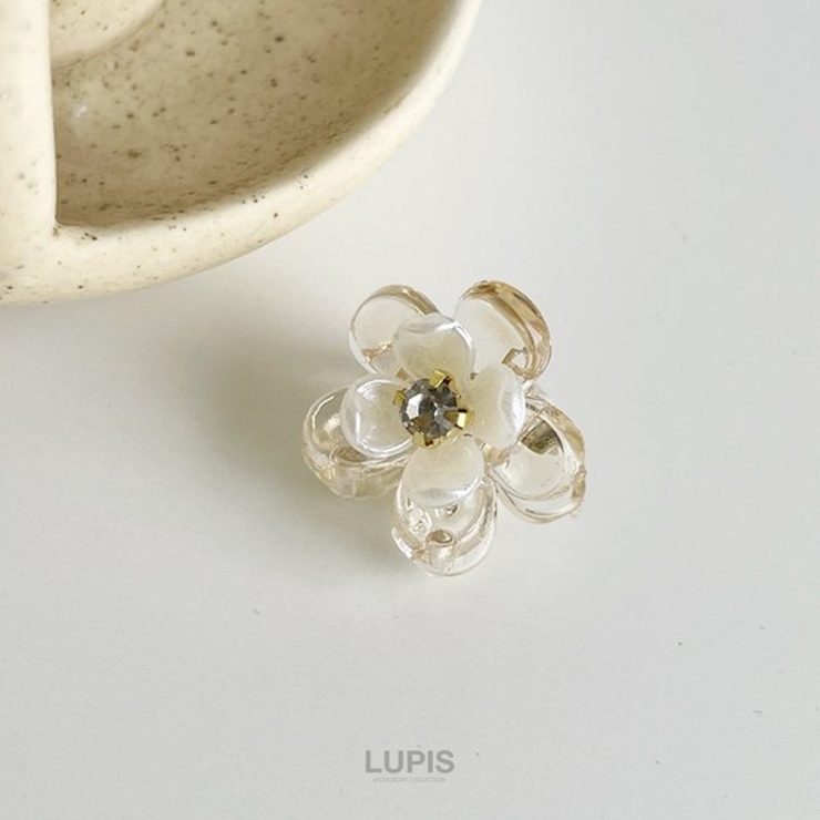 ≪1個入り≫エレガントフラワーミニヘアクリップ | LUPIS | 詳細画像6 