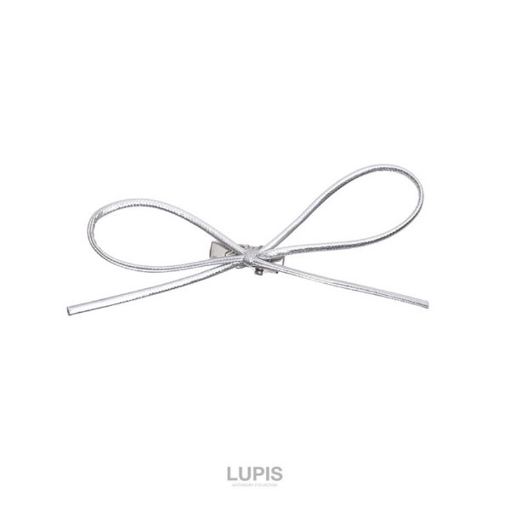 ≪1個入り≫レザー調細リボンヘアクリップ | LUPIS | 詳細画像4 