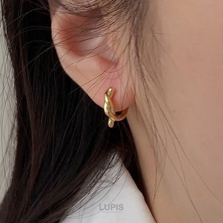 ノットプチフープピアス | LUPIS | 詳細画像2 