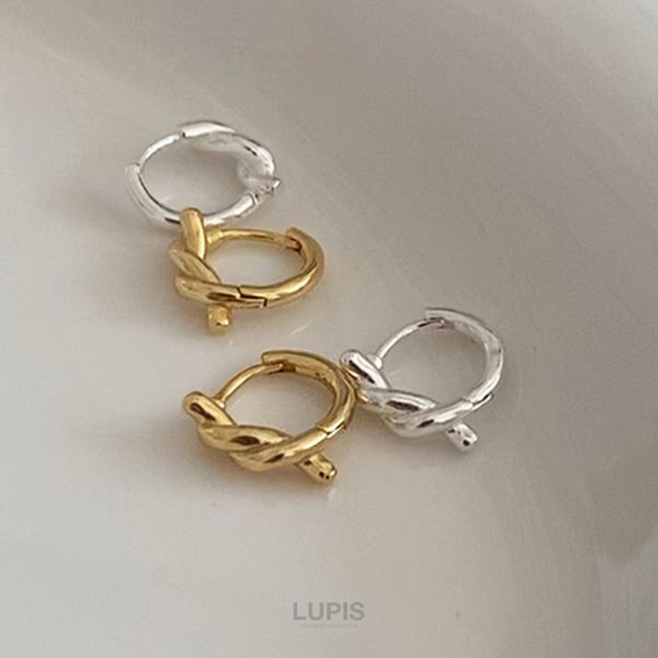 ノットプチフープピアス | LUPIS | 詳細画像3 
