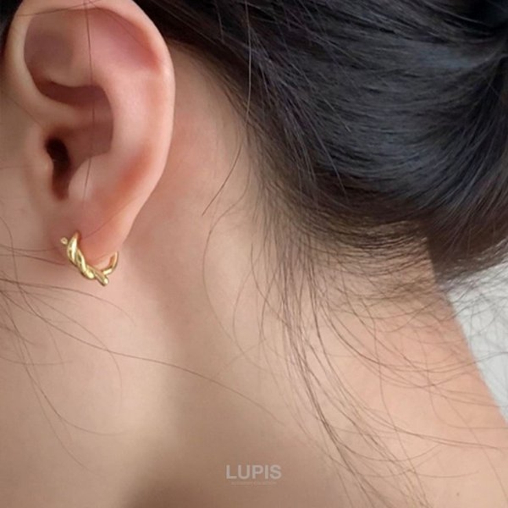 ノットプチフープピアス | LUPIS | 詳細画像4 