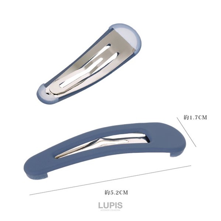 マットカラーパッチンヘアピン 【ヘアアクセサリー アクセサリー | LUPIS | 詳細画像5 