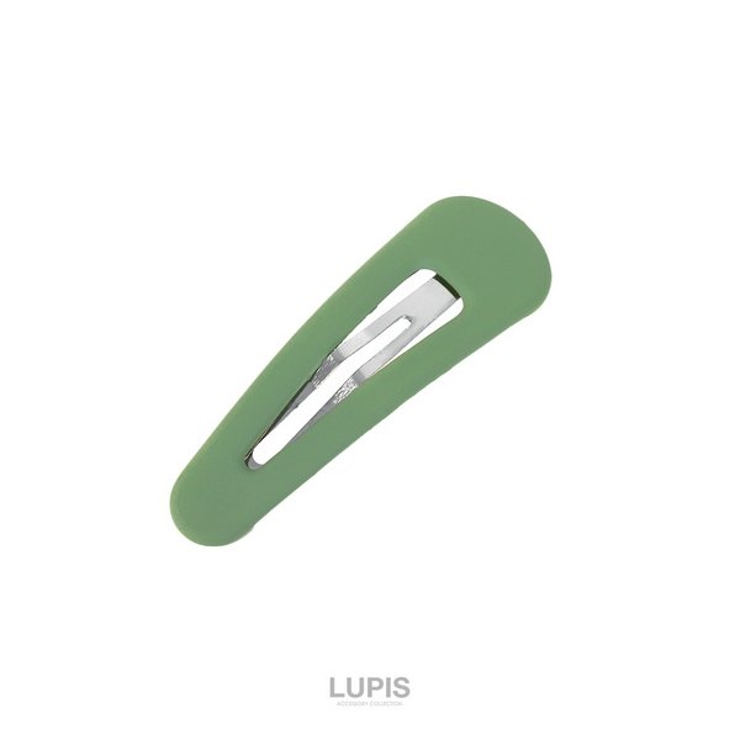 オリーブ | マットカラーパッチンヘアピン 【ヘアアクセサリー アクセサリー | LUPIS