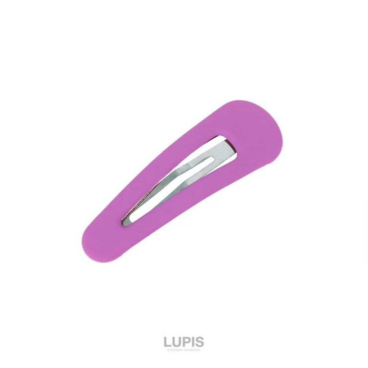 パープル | マットカラーパッチンヘアピン 【ヘアアクセサリー アクセサリー | LUPIS