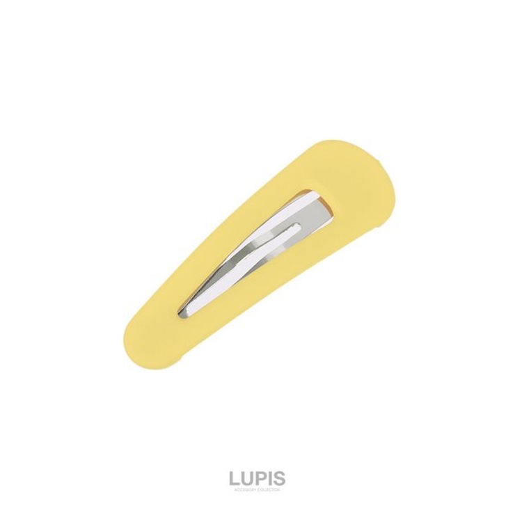 イエロー | マットカラーパッチンヘアピン 【ヘアアクセサリー アクセサリー | LUPIS