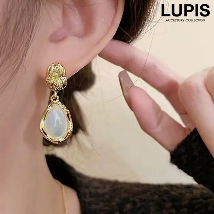 ニュアンスドロップピアス | LUPIS | 詳細画像1 