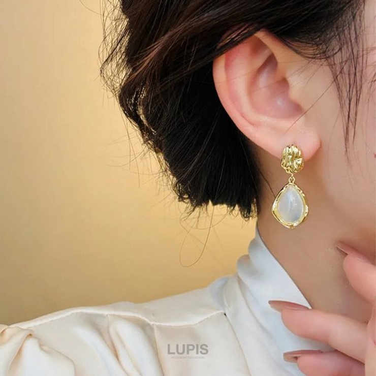 ニュアンスドロップピアス | LUPIS | 詳細画像3 