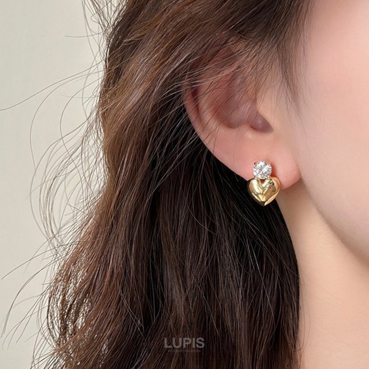 ストーン×ハートピアス | LUPIS | 詳細画像5 