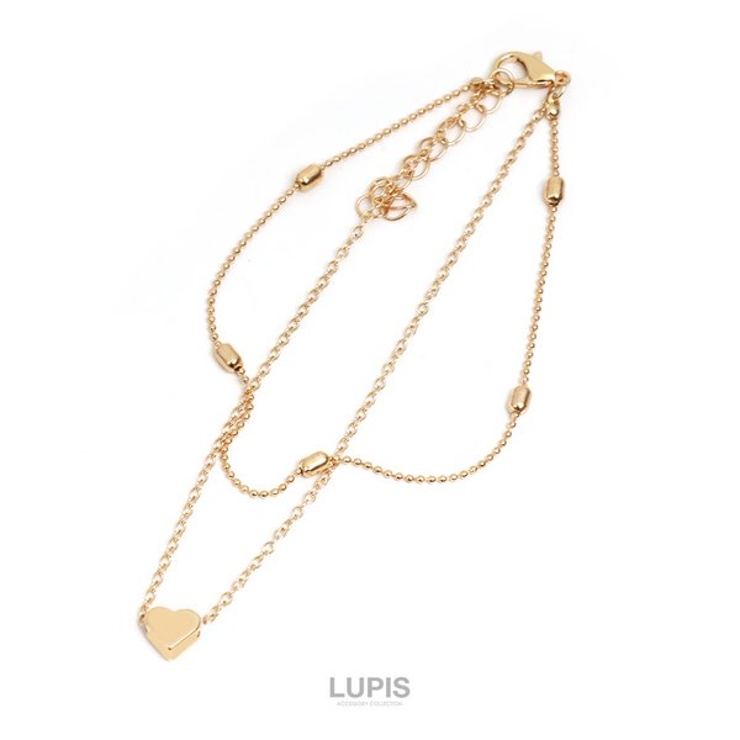 ゴールドハートチャームアンクレット | LUPIS | 詳細画像2 