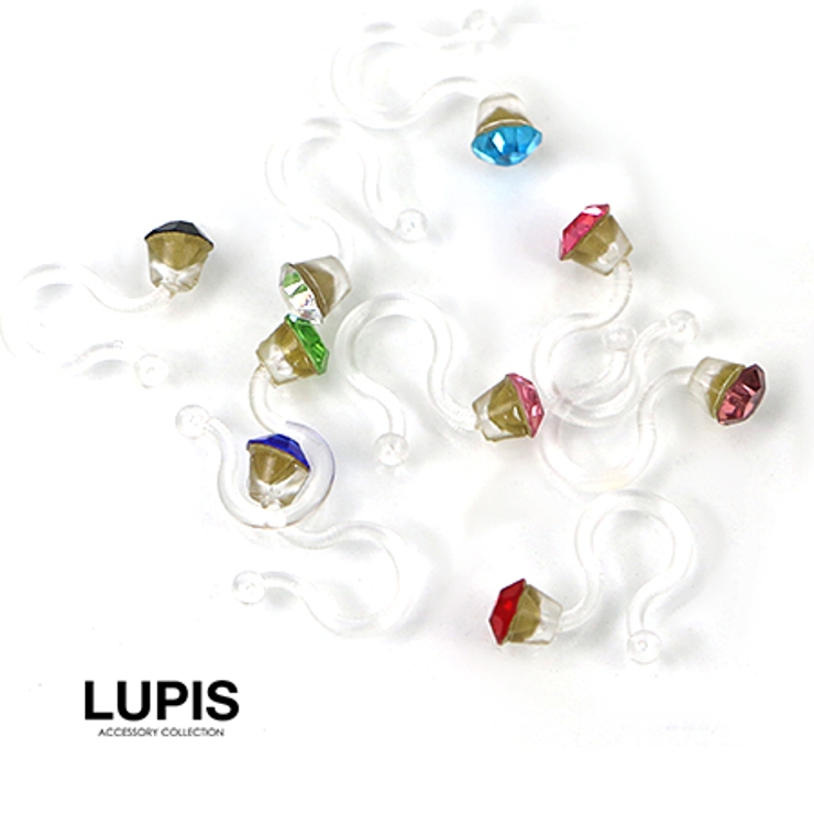 ≪1個入り片耳用≫カラージュエルシリコンイヤリング  | LUPIS | 詳細画像4 