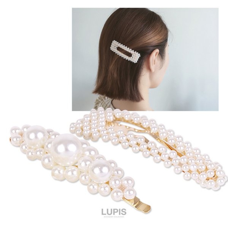 リッチパールヘアピン 【ヘアアクセサリー ヘアピン | LUPIS | 詳細画像3 