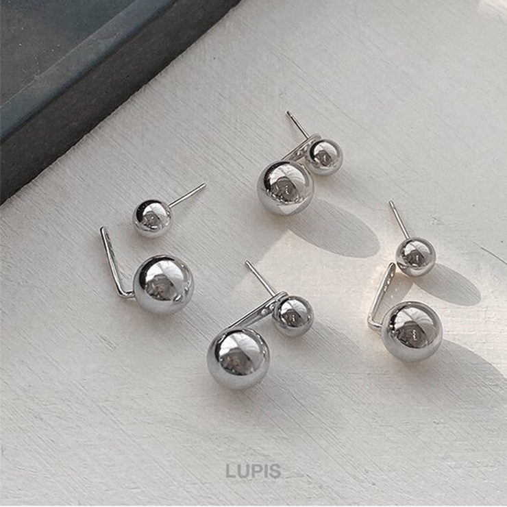 ツインメタルボールピアス | LUPIS | 詳細画像7 