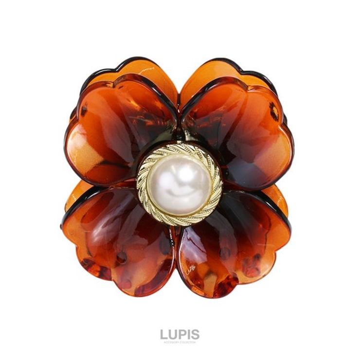 センターパールフラワーバンスクリップ 【ヘアクリップ バンスクリップ | LUPIS | 詳細画像6 