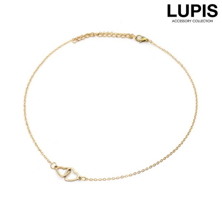 ツインオープンハートネックレス | LUPIS | 詳細画像1 