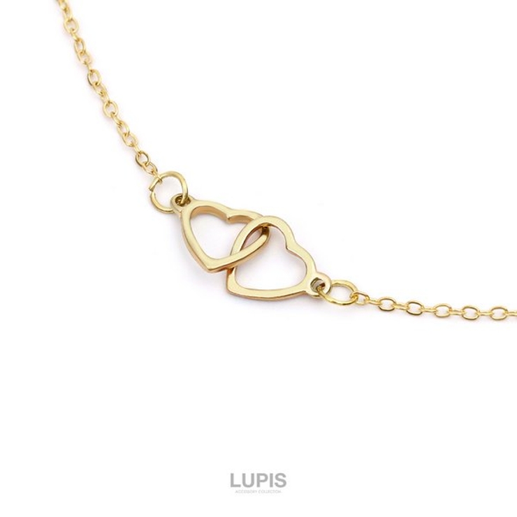 ツインオープンハートネックレス | LUPIS | 詳細画像4 