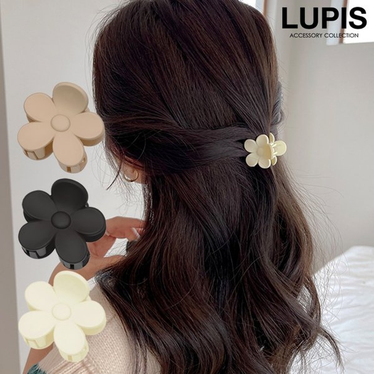 フラワーミニバンスクリップ | LUPIS | 詳細画像1 