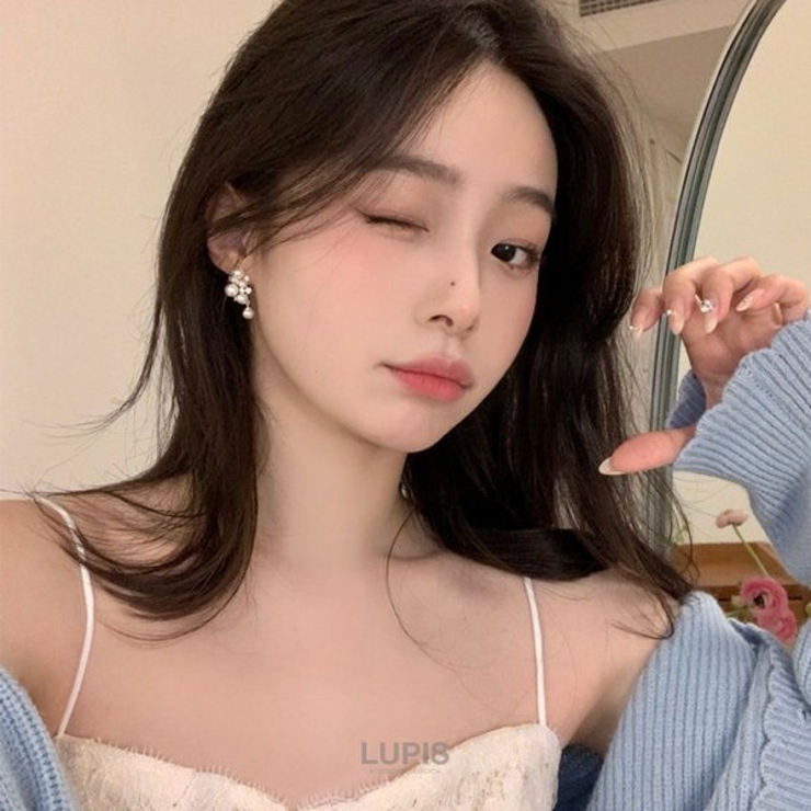 パール×ストーンラグジュアリーイヤリング | LUPIS | 詳細画像5 