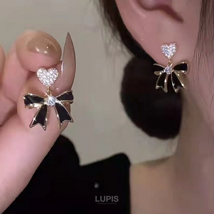 パヴェハート×リボンピアス | LUPIS | 詳細画像4 