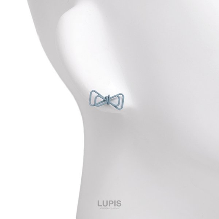 【S925ポスト】ワイヤーリボンピアス | LUPIS | 詳細画像4 