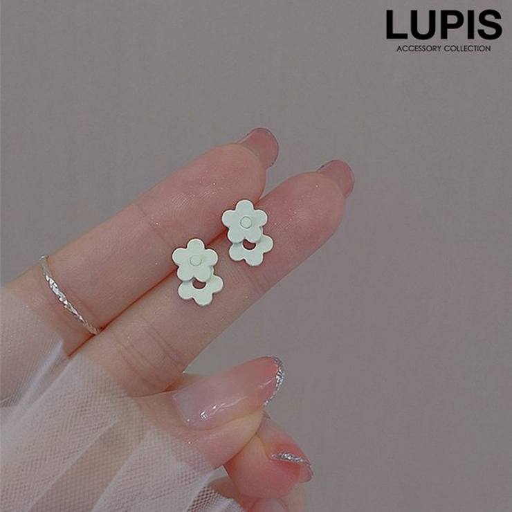 【S925ポスト】エフェメラルフラワーピアス | LUPIS | 詳細画像1 