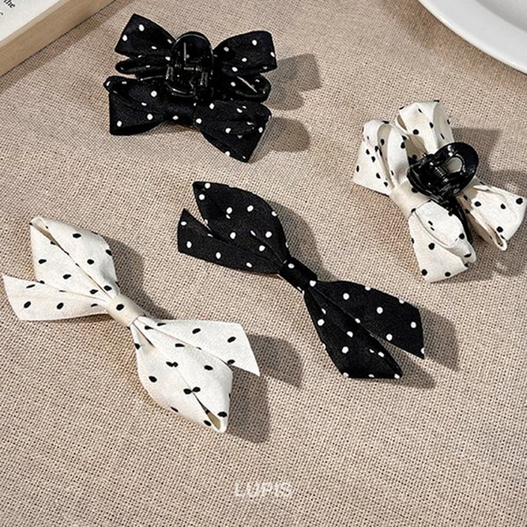 ドットリボンヘアクリップ | LUPIS | 詳細画像6 