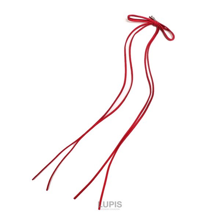 スエードロングリボンヘアクリップ | LUPIS | 詳細画像6 