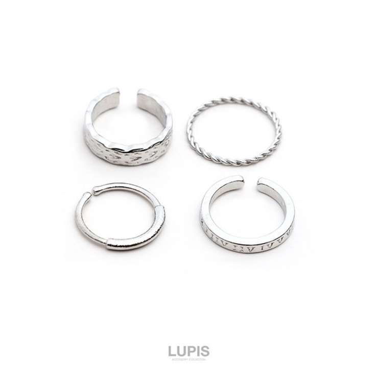カジュアルメタルリングセット | LUPIS | 詳細画像5 