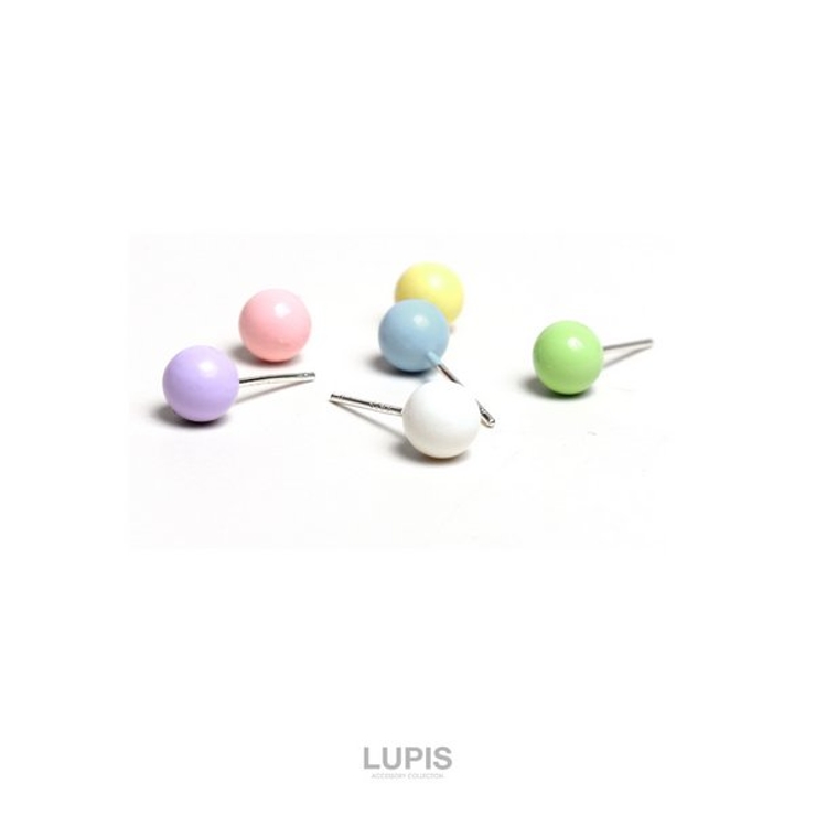 【S925ポスト】パステルカラーボールピアスセット | LUPIS | 詳細画像3 