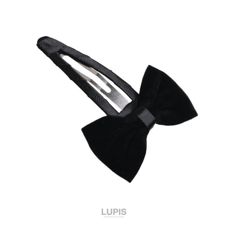 ベロアリボンぱっちんヘアピン | LUPIS | 詳細画像4 