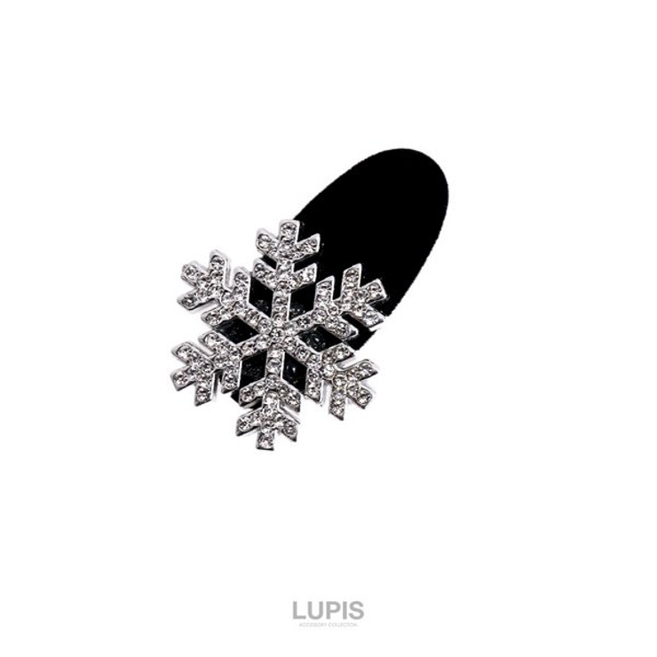スノーフレークミニヘアクリップ | LUPIS | 詳細画像2 