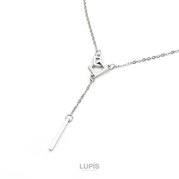 ダブルスクエア×バーネックレス | LUPIS | 詳細画像6 