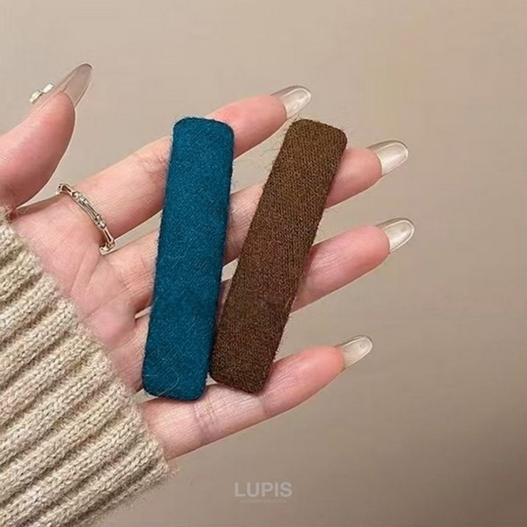 ワンカラーニットぱっちんヘアピン | LUPIS | 詳細画像4 