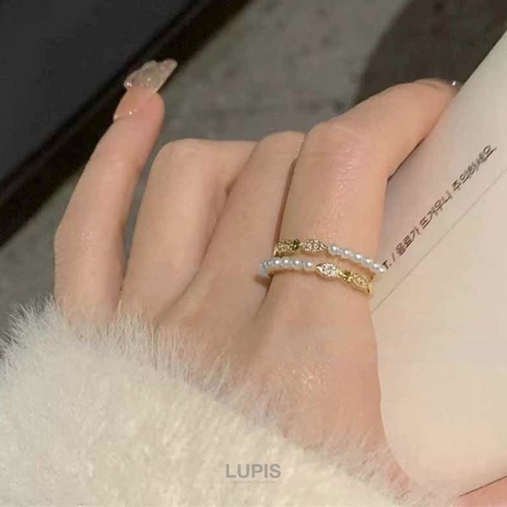 2連×リボンフェミニンリング | LUPIS | 詳細画像4 