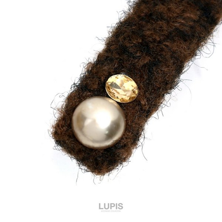 ≪1個入り≫モダンシャギーニットぱっちんヘアピン | LUPIS | 詳細画像4 