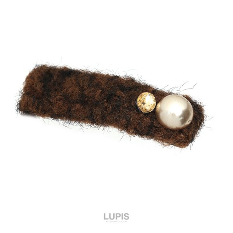 ≪1個入り≫モダンシャギーニットぱっちんヘアピン | LUPIS | 詳細画像5 