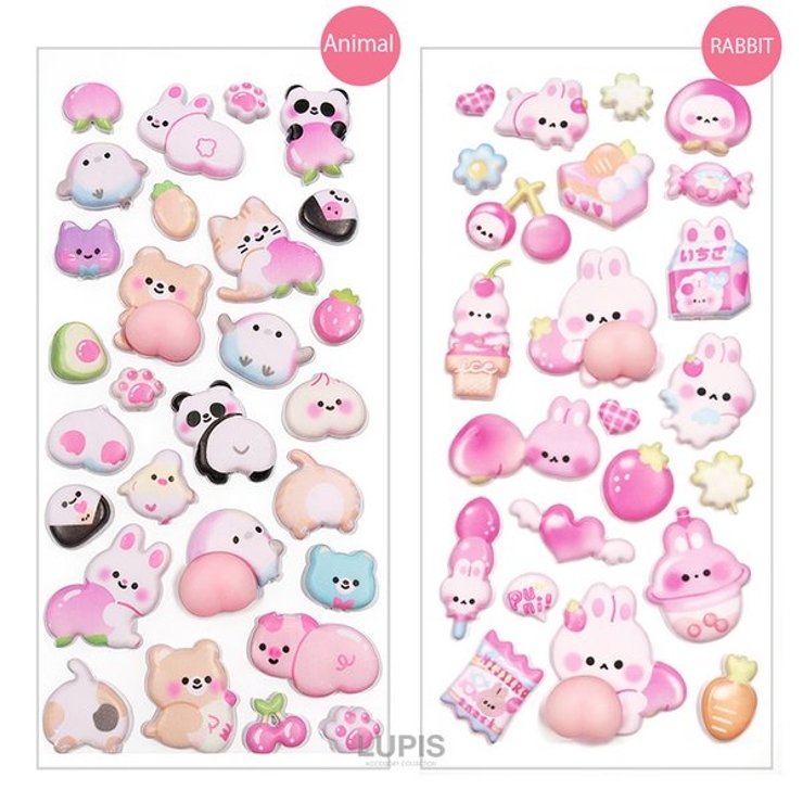 アニマルぷにぷにおしりシール | LUPIS | 詳細画像4 