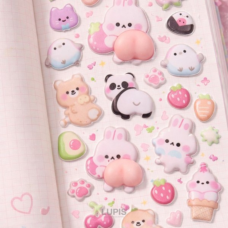 アニマルぷにぷにおしりシール | LUPIS | 詳細画像5 