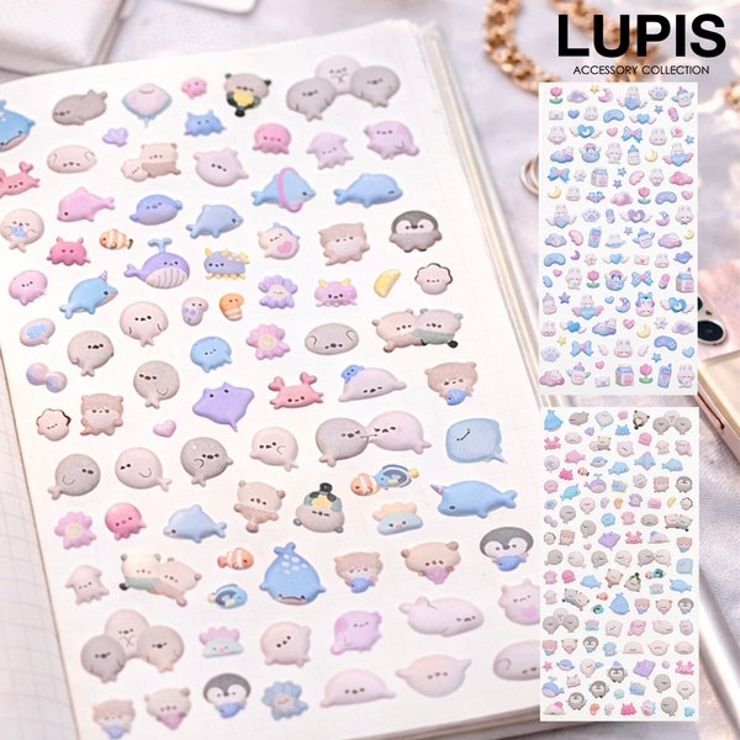 いきものぷにぷにシール | LUPIS | 詳細画像1 