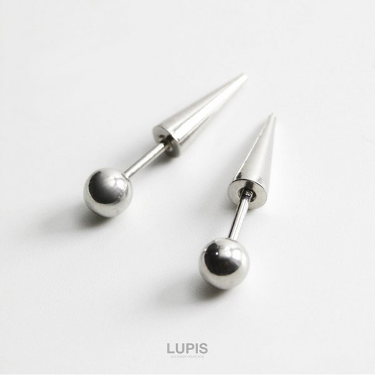【16G】BIGコーンヘッドストレートバーベルボディピアス | LUPIS | 詳細画像6 