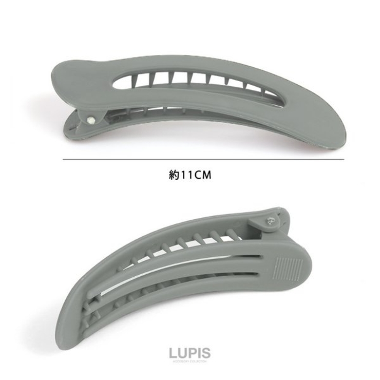 マットカラーBIGオーバルヘアクリップ【大ぶり ヘアクリップ】 | LUPIS | 詳細画像4 