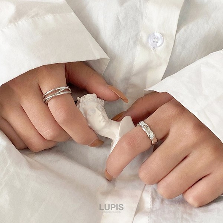 3連メタルリング | LUPIS | 詳細画像6 