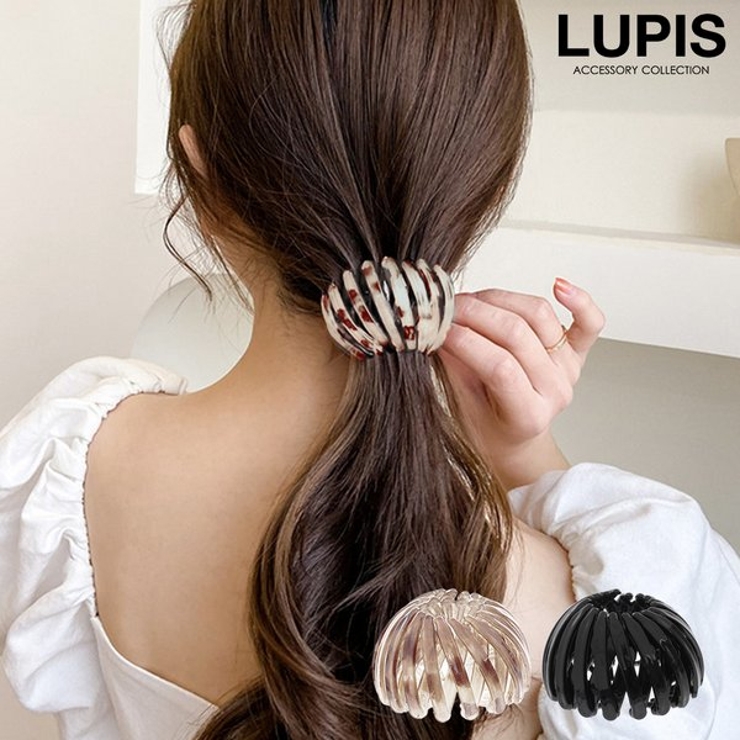 べっ甲ポニーリング【ヘアアクセサリー】 | LUPIS | 詳細画像1 
