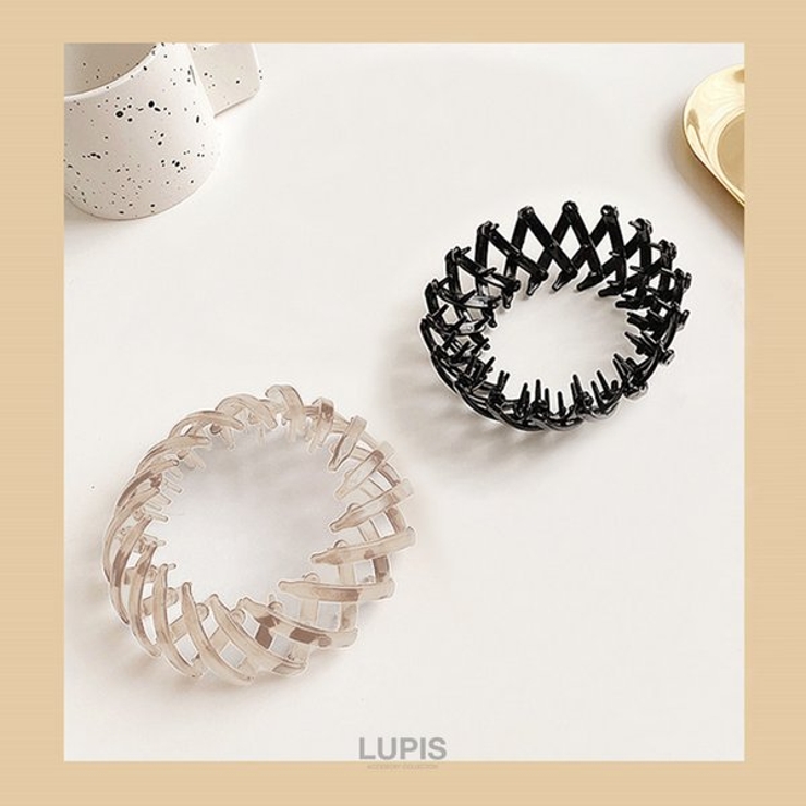 べっ甲ポニーリング【ヘアアクセサリー】 | LUPIS | 詳細画像6 