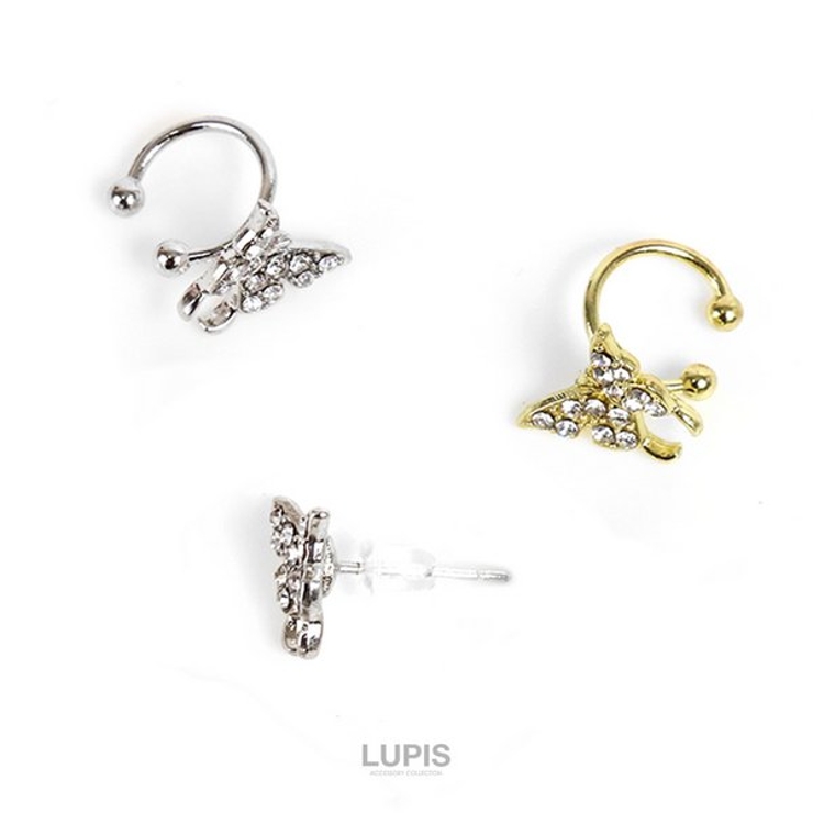 ≪片耳用 1個入り≫バタフライイヤーアクセサリー 【ピアス | LUPIS | 詳細画像6 