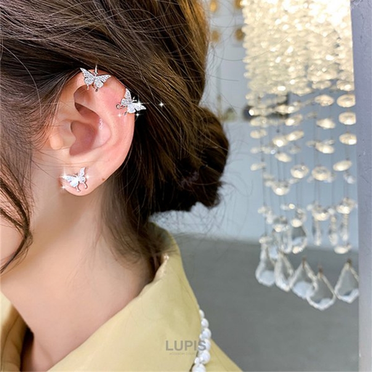≪片耳用 1個入り≫バタフライイヤーアクセサリー 【ピアス | LUPIS | 詳細画像7 