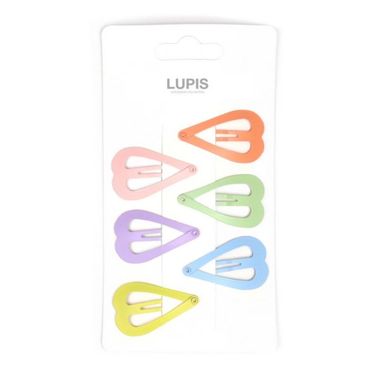 ハート | ハート×スターぱっちんヘアピンセット 【プチプラ 小さめ | LUPIS