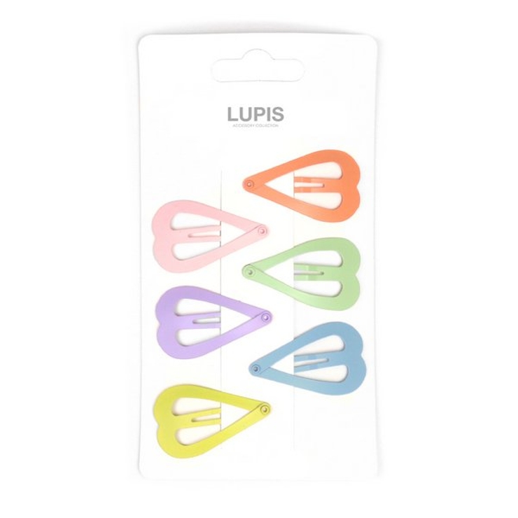 ハート | ハート×スターぱっちんヘアピンセット 【プチプラ 小さめ | LUPIS